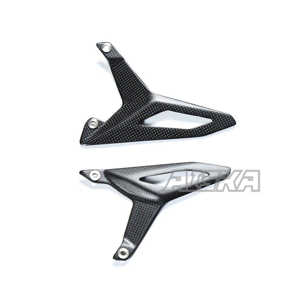 AISKA DUCATI Streetfighter V4 V4S 2025+ Carbon Fiber Heel Guards