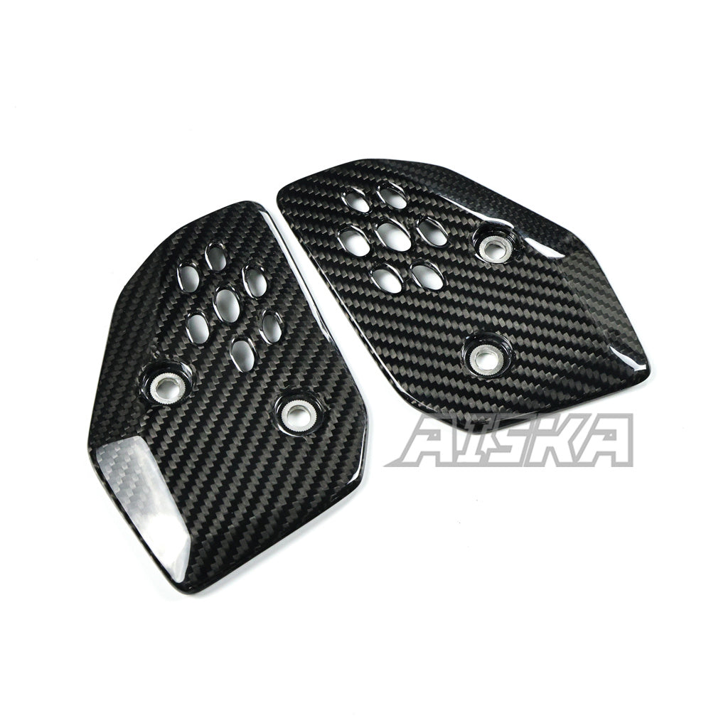 AISKA Yamaha MT07 FZ07 2025+ Carbon Fiber Heel Guards