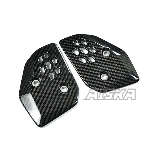 AISKA Yamaha MT07 FZ07 2025+ Carbon Fiber Heel Guards