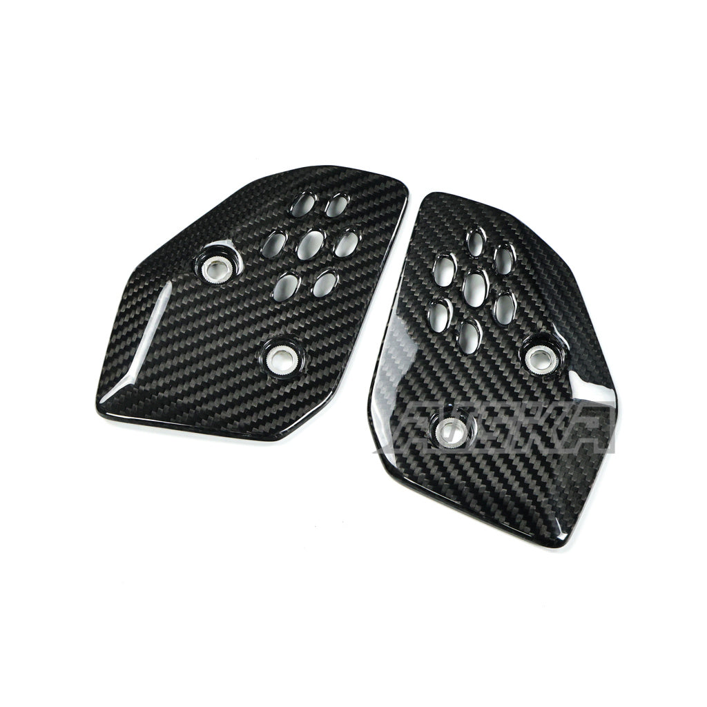 AISKA Yamaha MT07 FZ07 2025+ Carbon Fiber Heel Guards