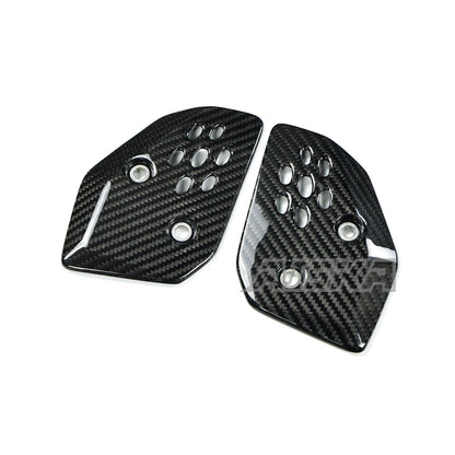 AISKA Yamaha MT07 FZ07 2025+ Carbon Fiber Heel Guards