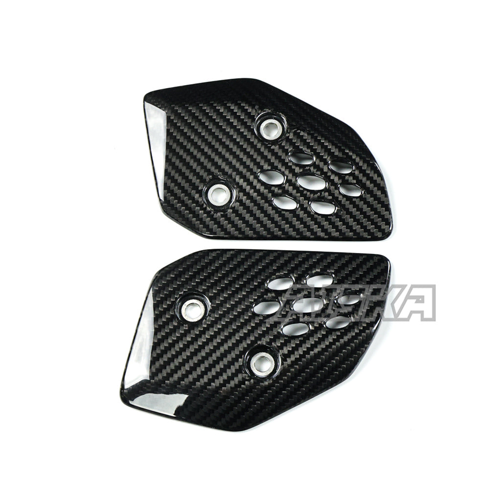 AISKA Yamaha MT07 FZ07 2025+ Carbon Fiber Heel Guards