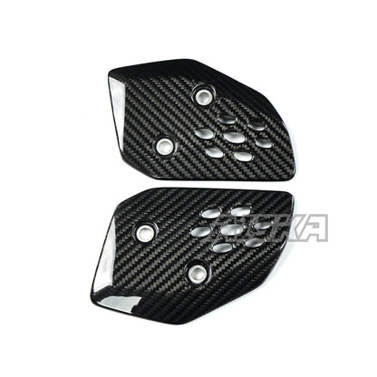 AISKA Yamaha MT07 FZ07 2025+ Carbon Fiber Heel Guards