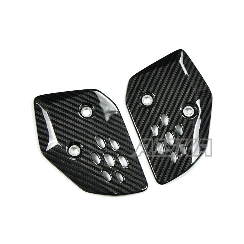 AISKA Yamaha MT07 FZ07 2025+ Carbon Fiber Heel Guards