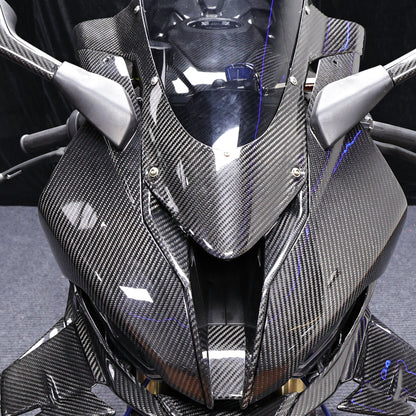 AISKA BMW S1000RR 2019-2024 Carbon Fiber Upper Front Nose Fairing