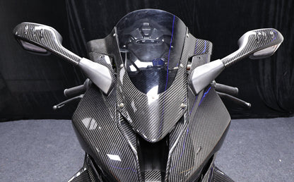 AISKA BMW S1000RR 2019-2025 Carbon Fiber Mirror Covers