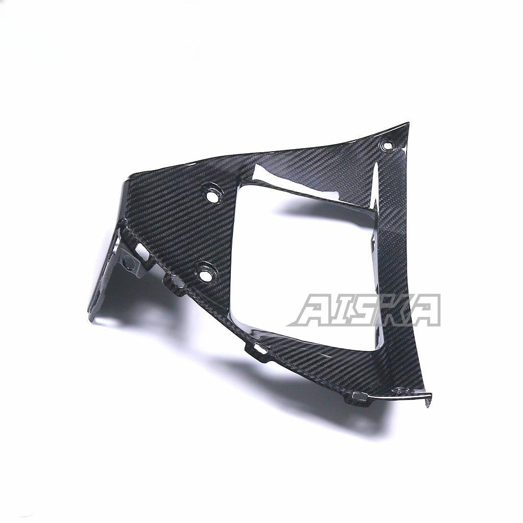 AISKA Full Dry Carbon Fiber Motorcycle Radiator Guard V-Panel Protector Fairing Kit for Yamaha R1 R1M 2015-2024