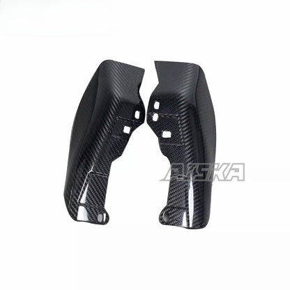 AISKA Harley Davidson Touring Street Glide Road Glide 2009-2024 Carbon Fiber Engine Heat Shield Cover