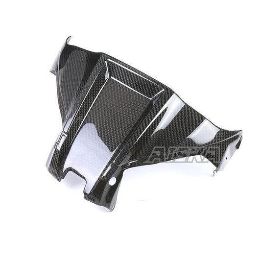 AISKA 3K Dry Carbon Fiber Motorcycle Upper Fuel Tank Airbox Cover Fairing for Kawasaki Ninja ZX10R ZX-10R 2021 2022 2023 2024