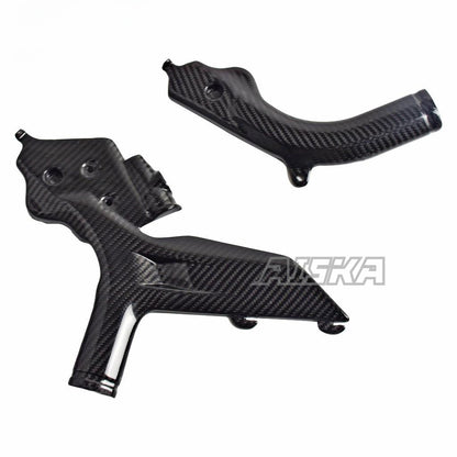 AISKA 690 Duke 3K Dry Carbon Fiber Motorcycle Frame Trim Cover Panel Fairings for KTM 690 Duke 2012-2019