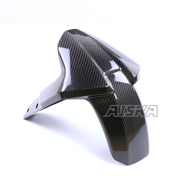 AISKA 790 890 Duke 3K Dry Carbon Fiber Motorcycle Front Fender Splash Mudguard Hugger for KTM 790 890 Duke 2018-2024