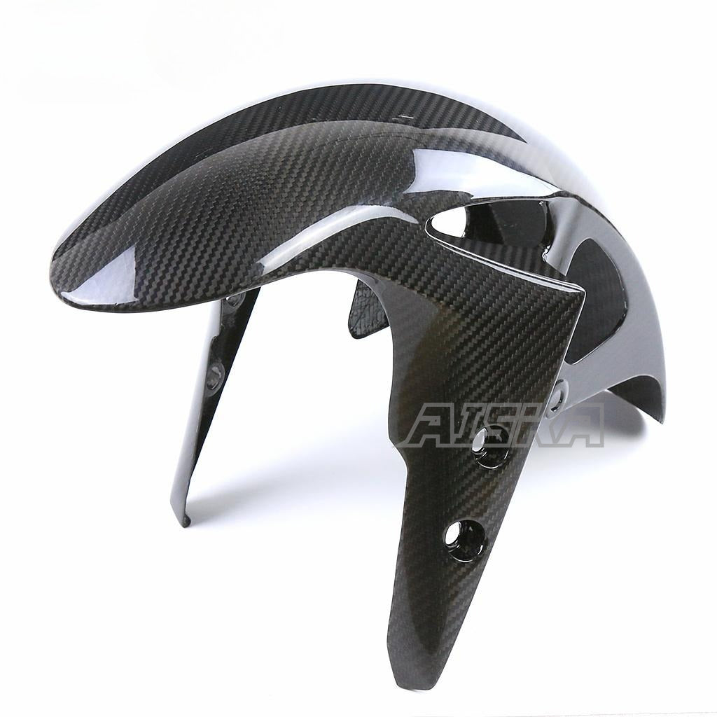 AISKA R3 Carbon Front Fender Fairing Kit Motorcycle Front Fender Splash Hugger Mudguard for Yamaha YZF-R3 YZF R3 2022 2023 2024