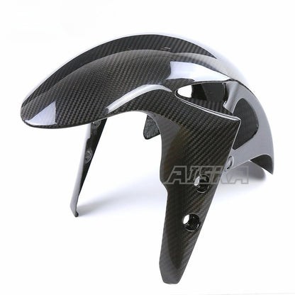 AISKA R3 Carbon Front Fender Fairing Kit Motorcycle Front Fender Splash Hugger Mudguard for Yamaha YZF-R3 YZF R3 2022 2023 2024