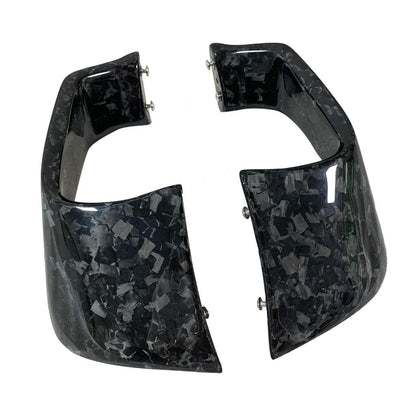 100% Carbon Fiber  Motorcycle Accessories  Fixed Wing Fairing Reducer Air Deflector Winglets for YAMAHA R1 R1M R3 R6 2015+