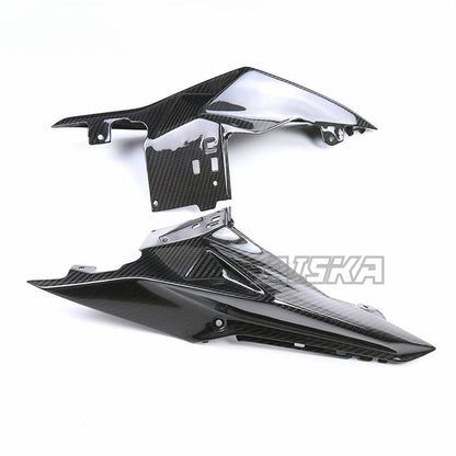 AISKA Pre-preg 3K Carbon Fiber Accessories Motorcycle Carbon Fiber Rear Seat Side Panel for BMW S1000RR 2015-2018