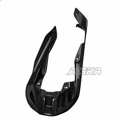 AISKA 3K Full Dry Carbon Fiber Motorcycle Accessories Rear Chain Guard Protector Cover for Honda XADV 750 2017 2018 2019