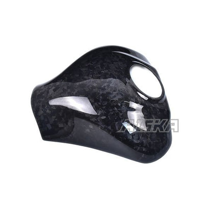 AISKA 3K Dry Carbon Fiber Motorcycle Accessories Fuel Gas Tank Cover for Kawasaki Ninja ZX10R ZX-10R 2016-2020