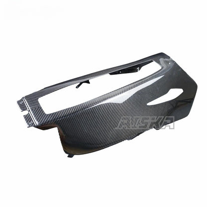 AISKA Motorcycle Carbon Fiber Belly Pan Engine Spoiler Lower Panel Fairing Cowl Cover for Yamaha R1 R1M 2015-2019