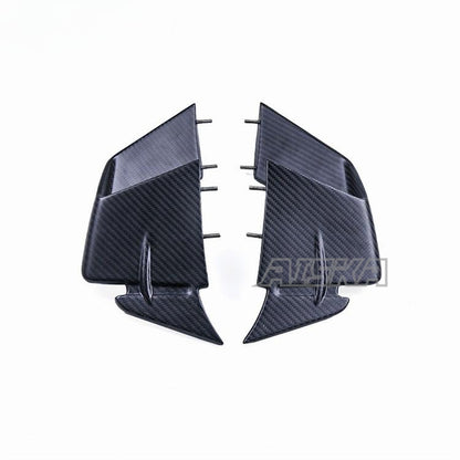 AISKA 100% Carbon Fiber Wind Deflector Wings Fairing Motorcycle Carbon Fiber Winglets for BMW S1000RR 2019-2022