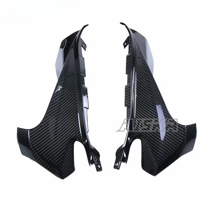 AISKA 3K 3*3 Carbon Fiber Motorcycle Accessories Dash Side Panels for Aprilia RSV4 2009-2020