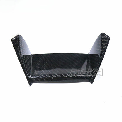 AISKA Carbon Fiber Air Intake Trim Motorcycle Front Air Intake Panel Cover Fairing for Yamaha R1 R1M 2020-2025