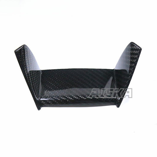 AISKA Carbon Fiber Air Intake Trim Motorcycle Front Air Intake Panel Cover Fairing for Yamaha R1 R1M 2020-2025
