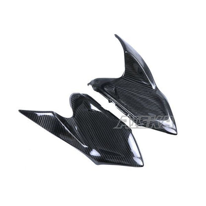 AISKA 3K Dry Carbon Fiber Motorcycle Accessories Fuel Tank Side Panel Cover Fairings for Kawasaki Z1000 2014+