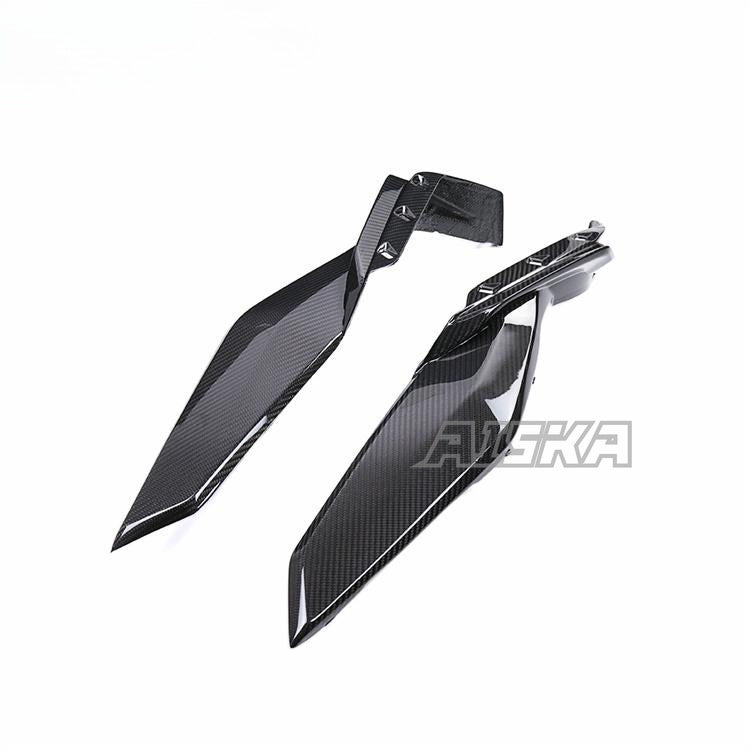 AISKA Wholesale 100% Carbon Fiber Fairing Motorcycle Lower Tank Side Panels for BMW S1000XR 2020 2021 2022 2023 2024
