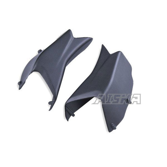 AISKA Carbon Fiber Lower Winglets Side Fixed Wing Air Deflector For DUCATI Multistrada V4 V4S Sport Motorcycle Parts Fairing Kit