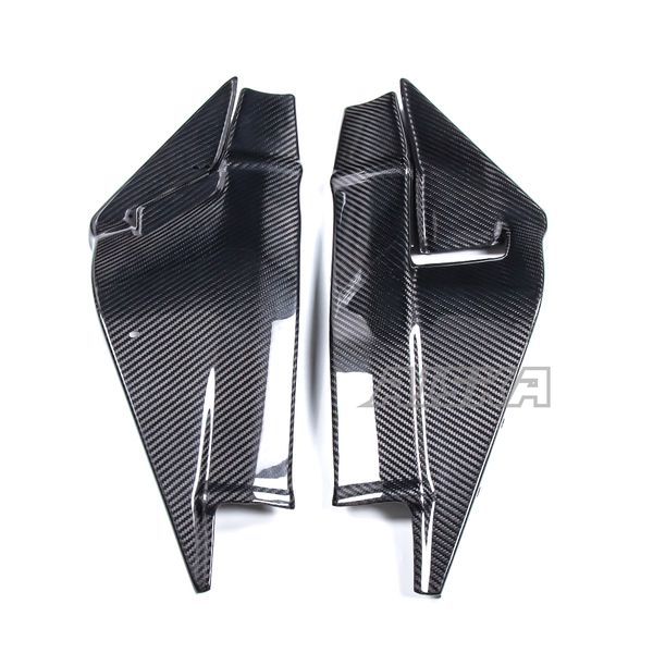 AISKA New Dry Carbon Fiber Motorcycle Swing Arm Protectors Fairings Swingarm Covers for Suzuki Hayabusa GSX1300R Gen2 Gen3 2008-2025