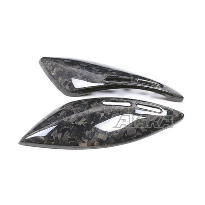 AISKA 3K Dry Carbon Fiber Motorcycle Fairing Fuel Tank Side Panel and Cover for Kawasaki Z900RS 2018-2024 Accessories