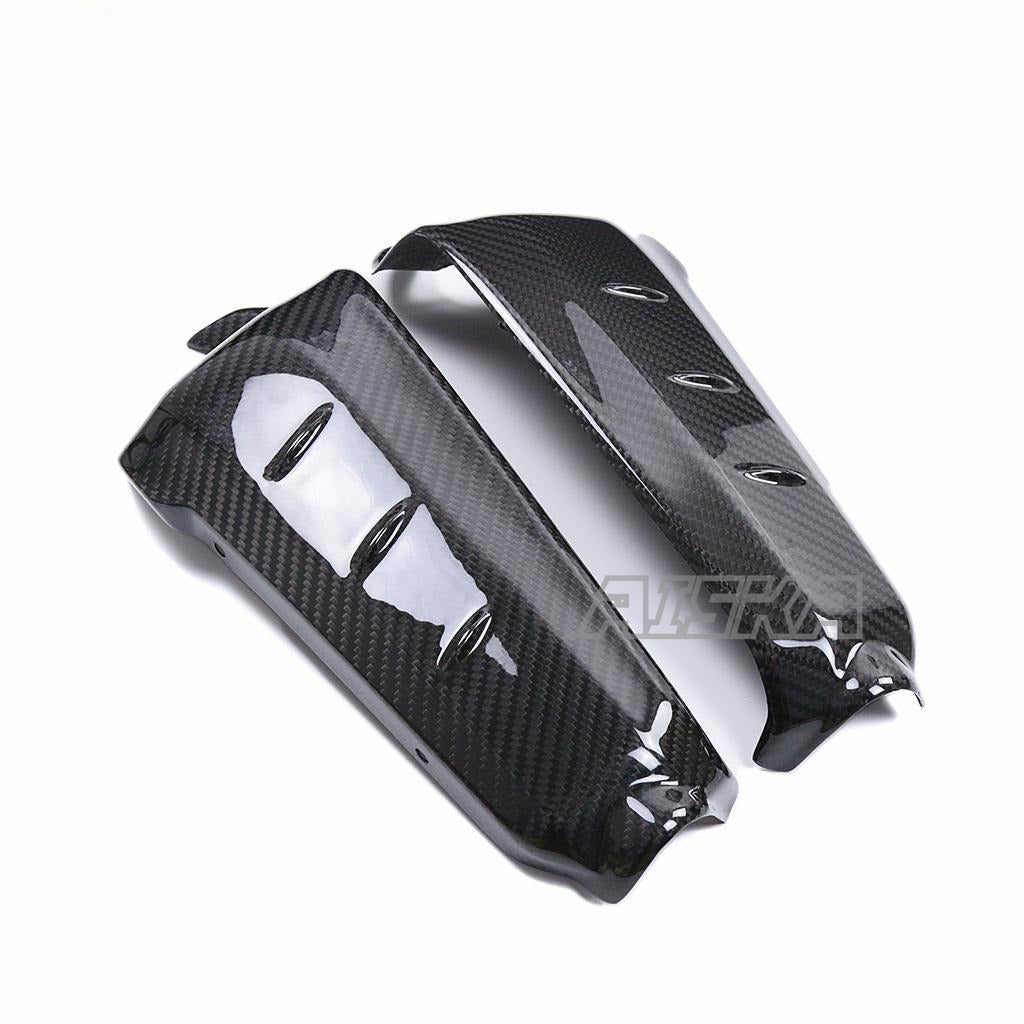 AISKA 3k Full Carbon Fiber Motorcycle Accessories Water Tank Side Panels Radiator Cover for Yamaha MT09 FZ09 2021-2023