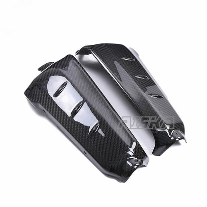 AISKA 3k Full Carbon Fiber Motorcycle Accessories Water Tank Side Panels Radiator Cover for Yamaha MT09 FZ09 2021-2023