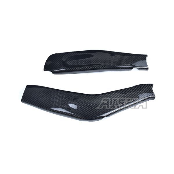 AISKA 3K Dry Carbon Fiber Motorcycle Accessories Swingarm Swing Arm Cover Fairing for Kawasaki Ninja ZX-25R 2020-2024