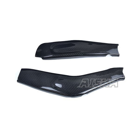 AISKA 3K Dry Carbon Fiber Motorcycle Accessories Swingarm Swing Arm Cover Fairing for Kawasaki Ninja ZX-25R 2020-2024