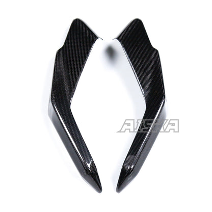 AISKA 100% 3K Dry Carbon Fiber Motorcycle Fuel Tank Side Panel Cover for Yamaha MT09 FZ09 2024-2025