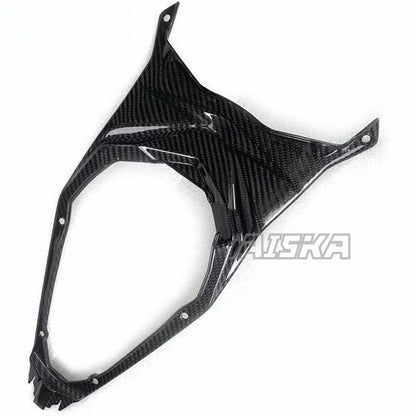 AISKA 3K Dry Carbon Fiber Motorcycle Rear Upper Tail Seat Cover Fairing for Kawasaki Ninja ZX-4R ZX-4RR ZX25R 2020-2024