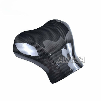 AISKA R6 Carbon Fiber Tank Cover Motorcycle Carbon Fibre Fuel Gas Tank Cover Protector Guard Fairing for Yamaha R6 2017-2024