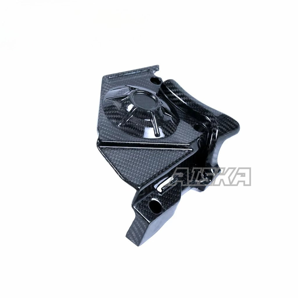 AISKA 3K Pure All Dry Carbon Fiber Motorcycle Body Accessories SPROCKET COVER Fairing for Aprilia RS660 2021+