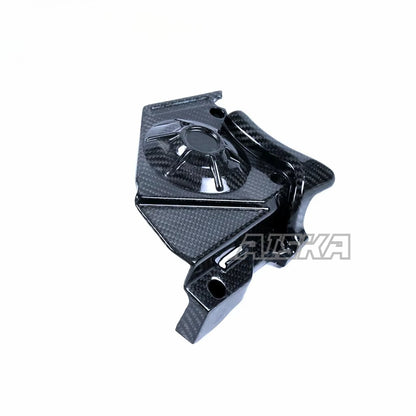 AISKA 3K Pure All Dry Carbon Fiber Motorcycle Body Accessories SPROCKET COVER Fairing for Aprilia RS660 2021+