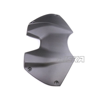 AISKA Twill Weave Glossy 3K Carbon Fiber Motorcycle Fuel tank Front Cover for Ducati Panigale V4 V4S V4R 2022-2024