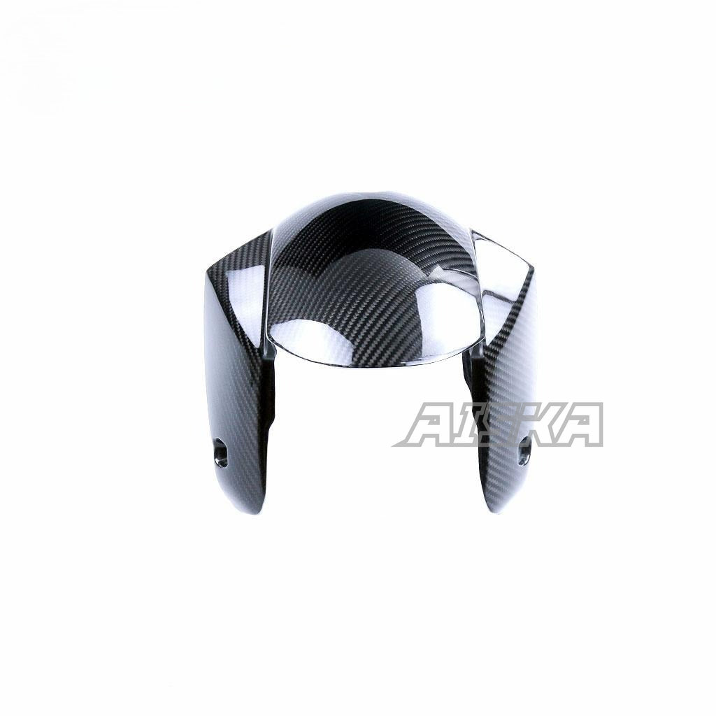 AISKA 100% 3K Dry Carbon Fiber Motorcycle  Accessories Front Fender for Suzuki GSXR1000 2017+