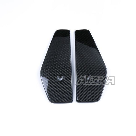 AISKA 690 Duke 3K Dry Carbon Fiber Motorcycle Radiator Side Cover Plate Fairing for KTM 690 Duke 2012-2019