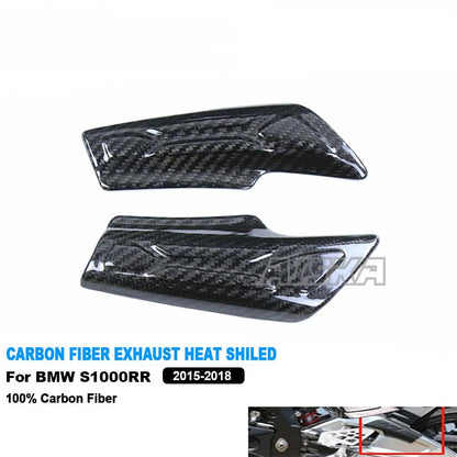 AISKA Twill Weave 100% 3K Full Carbon Fiber Accessories Motorcycle Swingarm Protection Cover for BMW S1000RR 2015-2018