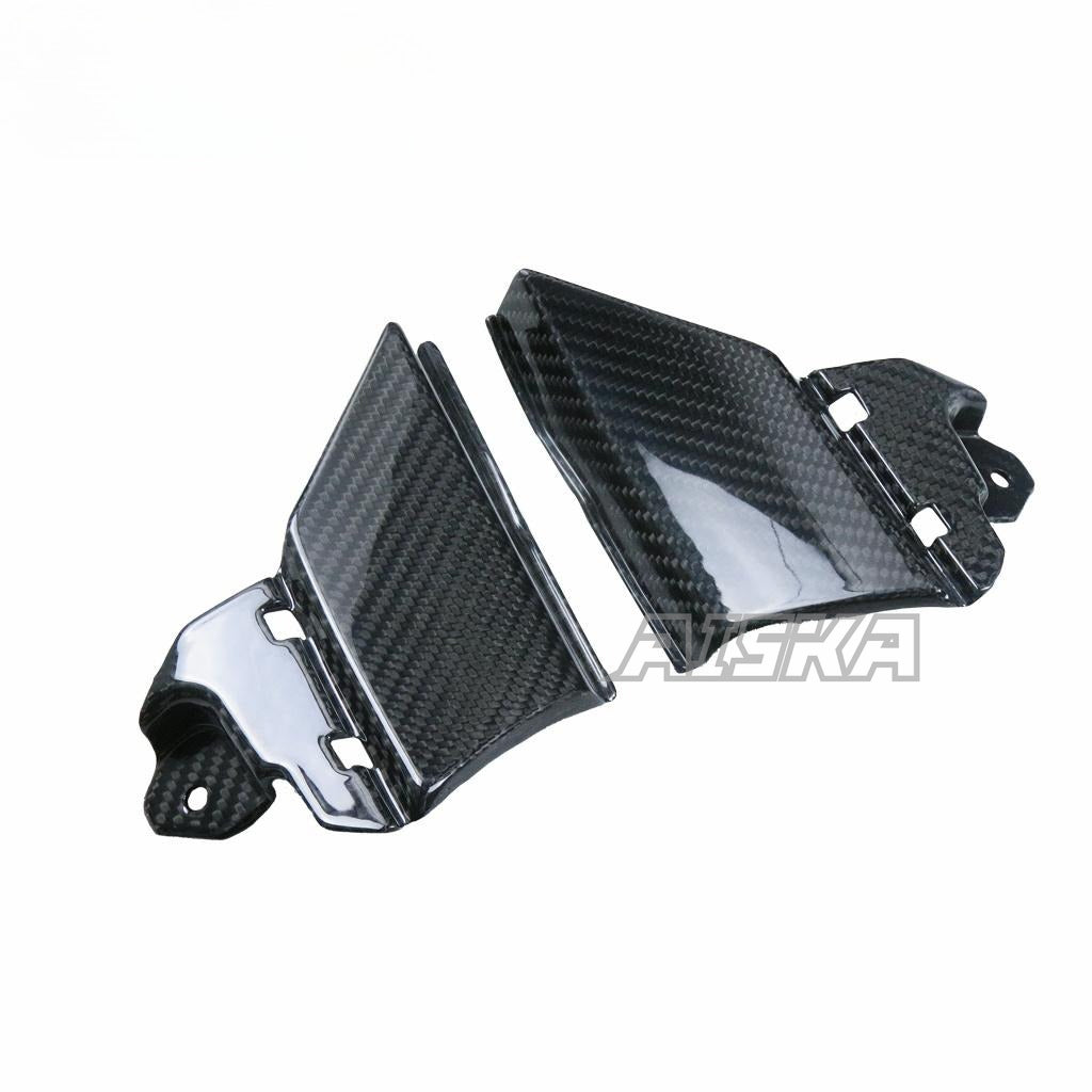 AISKA 100% Carbon Fiber Motorcycle  Accessories  Seat Side Panels Fairings  for Suzuki GSXR1000 2017+