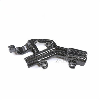 AISKA 100% Dry Carbon Fiber Motorcycle Accessories Bracket Protective Cover for Ducati Streetfighter V4 V4S 2020-2022