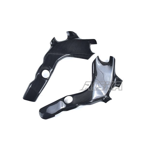 AISKA 3K Dry Carbon Fiber Motorcycle Fairing Frame Cover and Side for Kawasaki Ninja ZX-25R 2020-2024