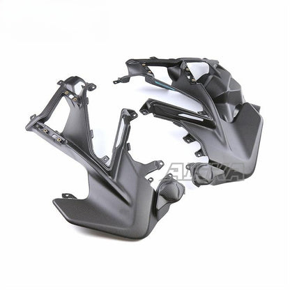 AISKA Plain Weave Matte 100% 3K Full Carbon Fiber Motorcycle Side Panel for Ducati Streetfighter V2  2021-2024