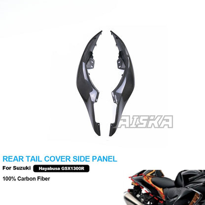 AISKA 100% Dry 3K Motorcycle Modified Accessories Rear Frame Side Panel for Suzuki GSX1300R Hayabusa 2021-2025