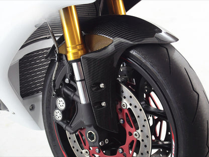 AISKA R3 Carbon Front Fender Fairing Kit Motorcycle Front Fender Splash Hugger Mudguard for Yamaha YZF-R3 YZF R3 2022 2023 2024